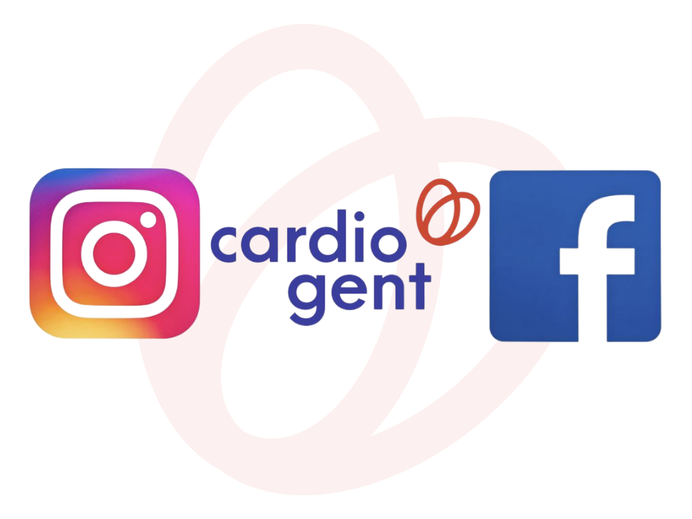 Cardio Gent op Social Media